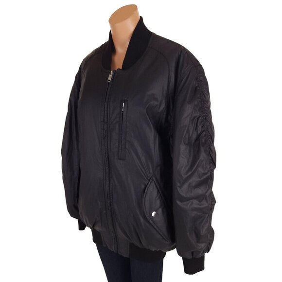 Isabel Marant Kayama Bomber Jacket Size 34 XS Womens Black $1490 - Picture 5 of 16